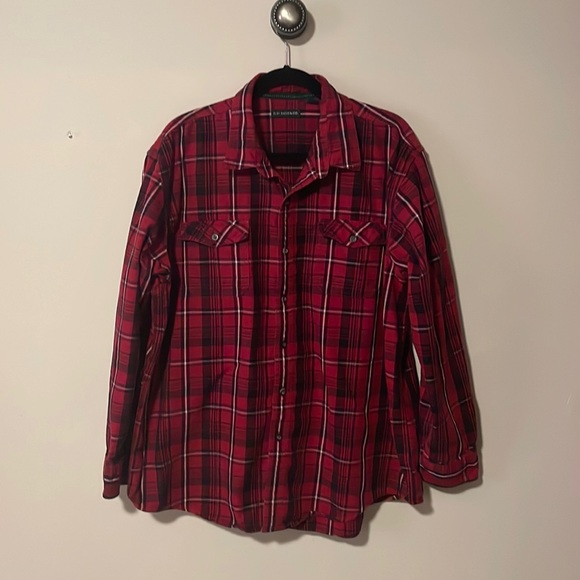 G.H. Bass & Co. Other - G.H Bass & Co mens button down plaid shirt size XXL